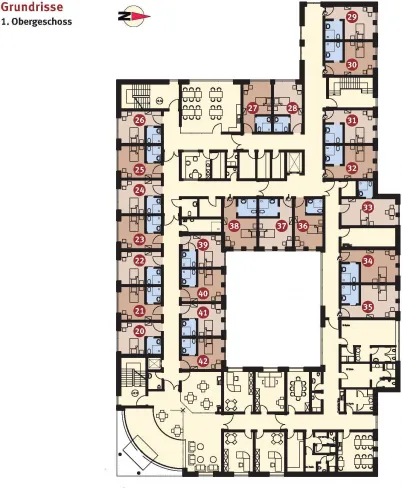 Seniorenzentrum Große Roßbergstraße, Leer (Unverb. Illustration)