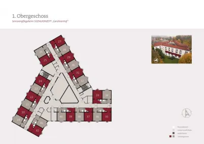 Seniorenpflegeheim Carolinenhof, Salzgitter (Unverb. Illustration)
