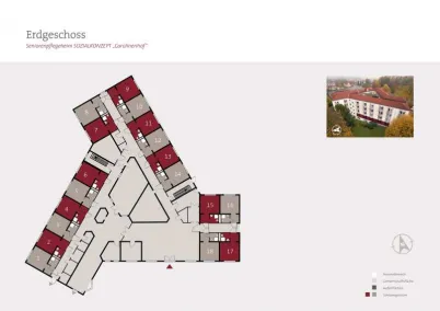 Seniorenpflegeheim Carolinenhof, Salzgitter (Unverb. Illustration)
